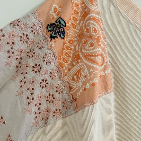 Free People Feelin’ It Patch Shirt - Picture 3 of 6